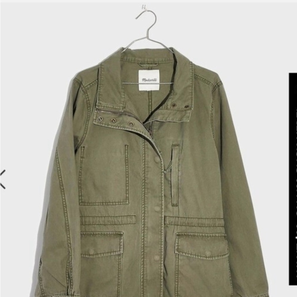 Women's Madewell Olive Green Utility Jacket
